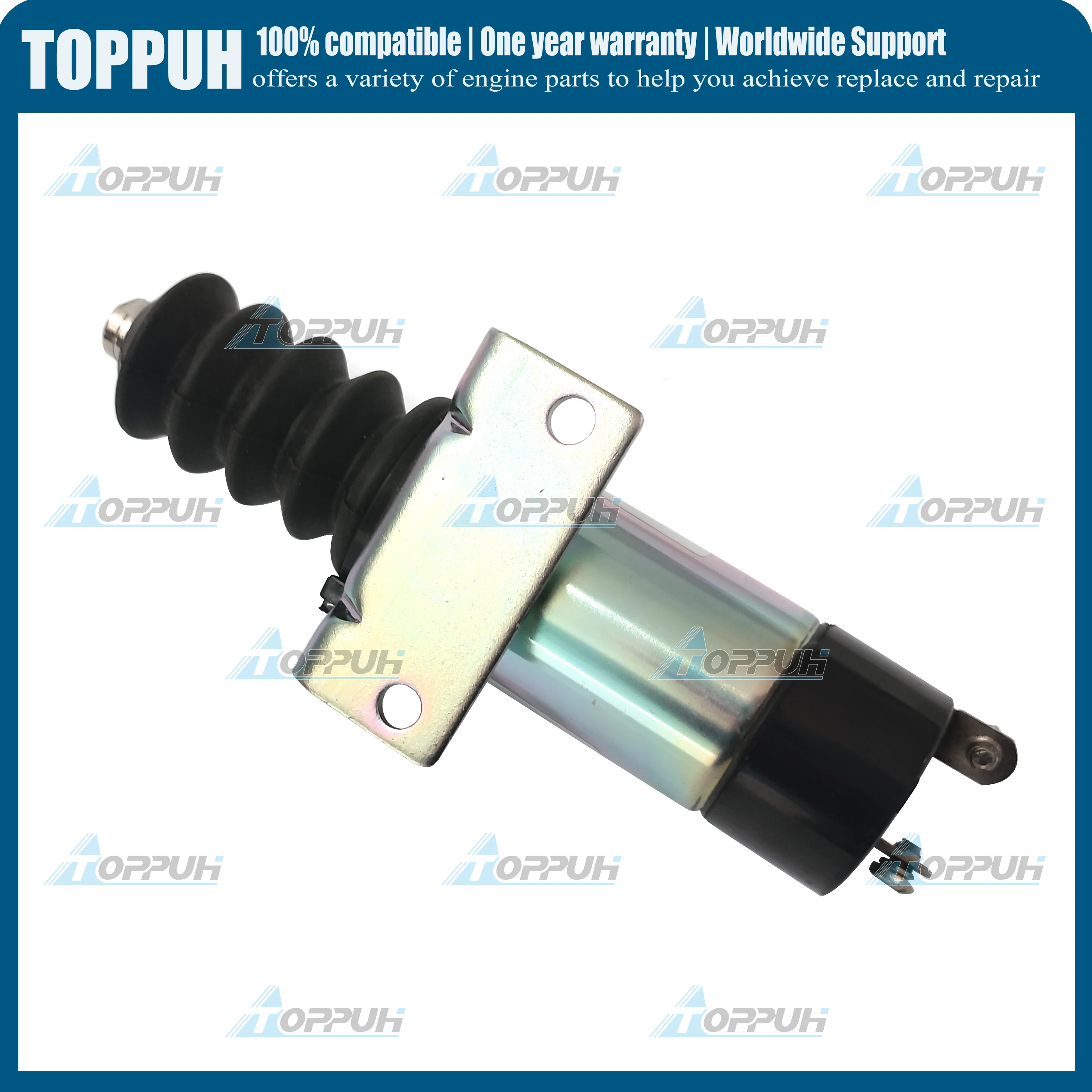 New 24V Shut Down Solenoid for Volvo-Penta 20532245 0422 9741 0422-9741 04229741