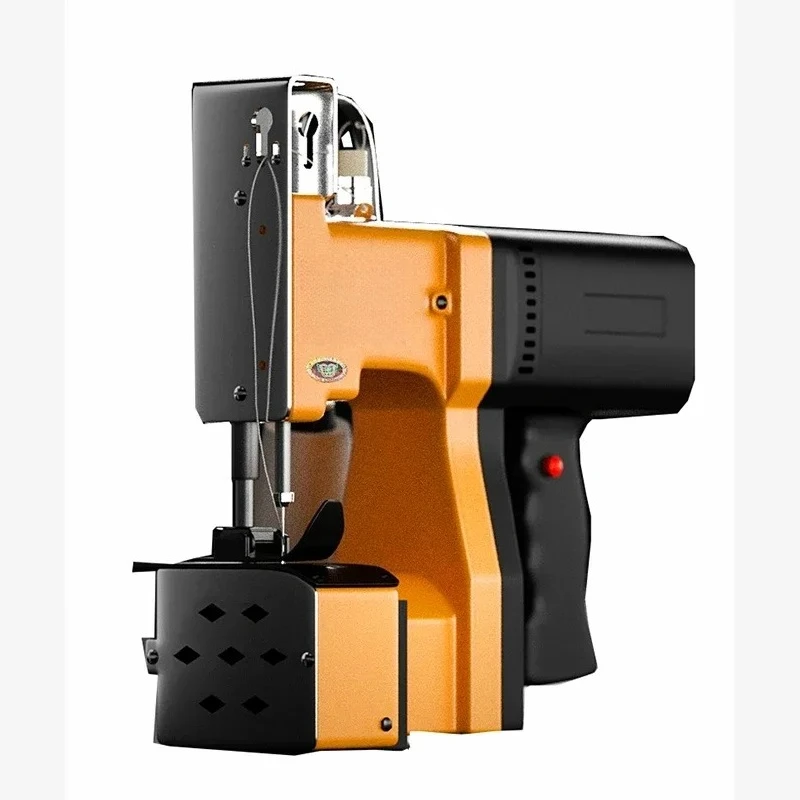 220v New Portable Automatic Charging Sewing Machine Woven Bag Packaging Machine Sealer Handheld Lithium Battery Sewing And Seali