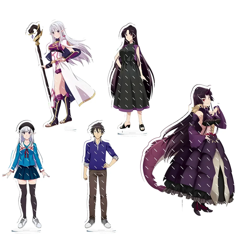 

Anime Welcome to Japan, Ms. Elf! 15cm Acrylic Stand Kirisame Mariabelle Wridra Tabletop Decorations Accessories Decor Gifts