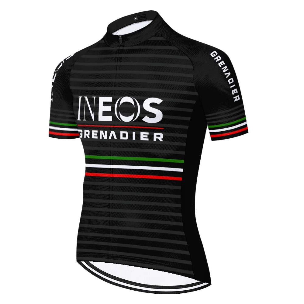 2023 INEOS GRENADIER koszulka rowerowa z krótkim rękawem camisa ciclismo wielerkleding heren camisetas mtb tricota odzież rowerowa tenue