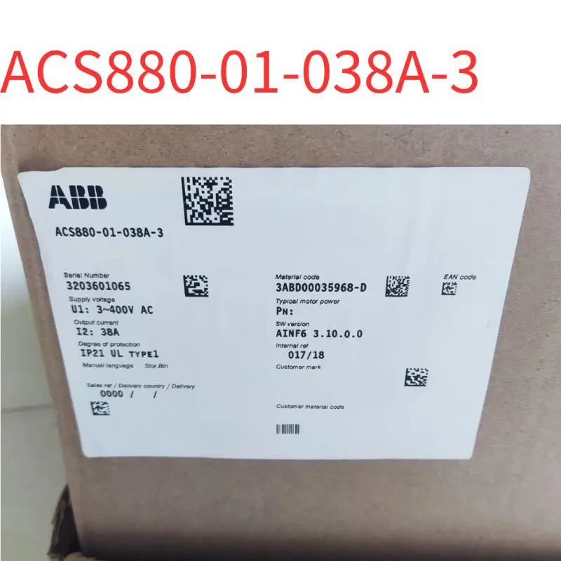 Brand New ACS880-01-038A-3 inverter Fast Shipping