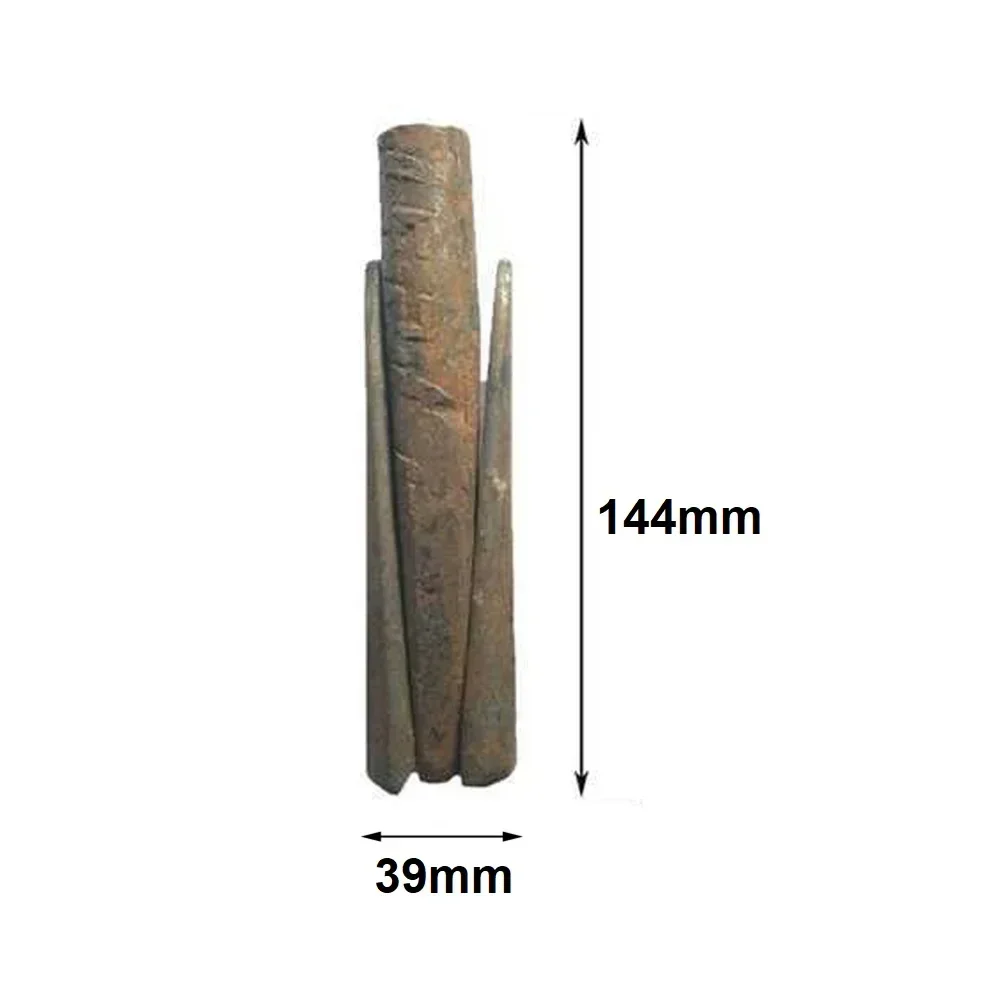 

Tool Rock Stone Splitters 160mm Accessories Corrugated Steel Bar Rock Wedges For Stone GraniteMarble Exquisite