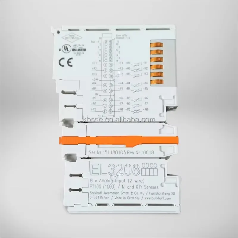100% New Original Beckhoff PLC Module New Original Warehouse Stock EL3208