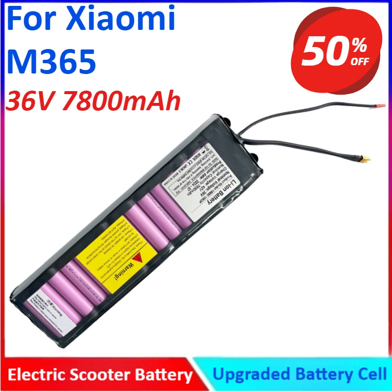 

36V 7800mAh Electric Scooter Battery For Xiaomi M365 Rechargeable Battery