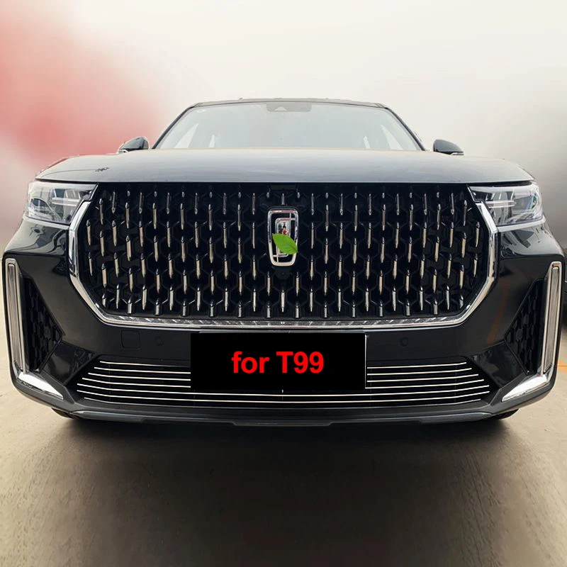 1pc For FAW BESTURN T99 2019-2022 T33 2020-2022 Front Grille Modification Accessories Protective Trim