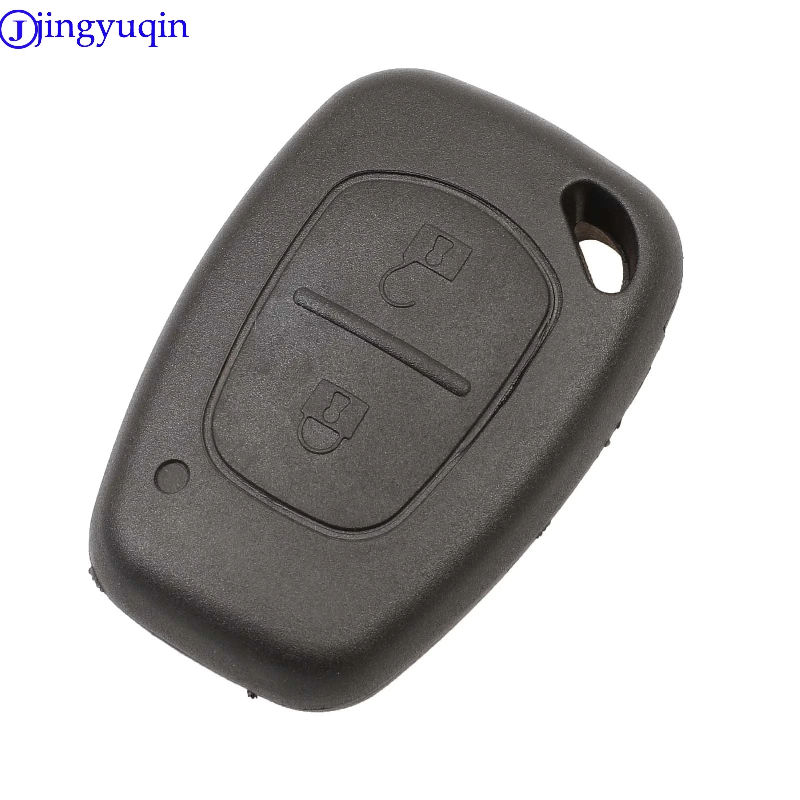 Jingyuqin Fernbedienung Auto Schlüssel Shell Cover Fob Fall Für Vauxhall/Opel Vivaro/Renault Movano Trafic Renault Kangoo Rohling mit Klinge