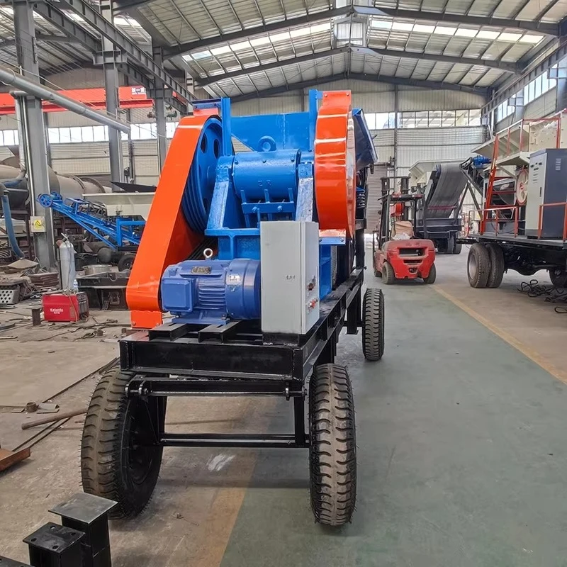 Pe250x400 Mobile Diesel Jaw Crusher Plant for Hard Rock Ore Crushing Station