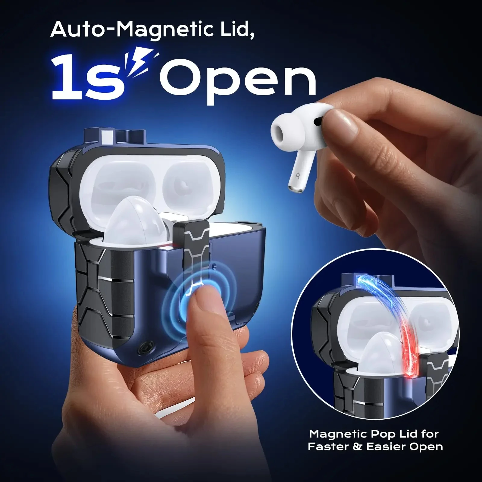 Magnetyczne, automatycznie otw – Earphones recenzja i cena