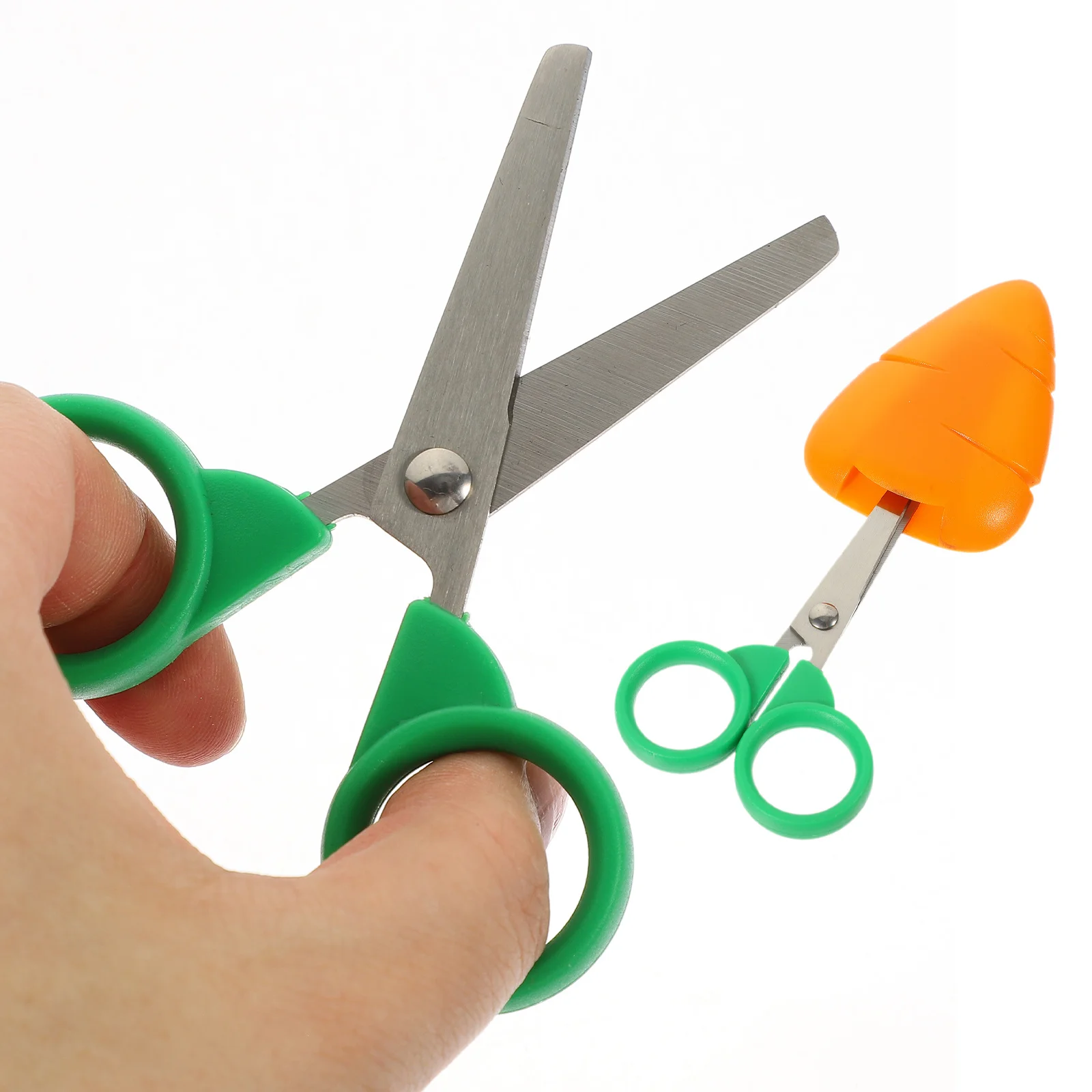 5Pcs Kids Safety Scissors Fruit Style Precision Cutting for Scrapbooking Albums Photo Decoration Memory Books Kids Scissors