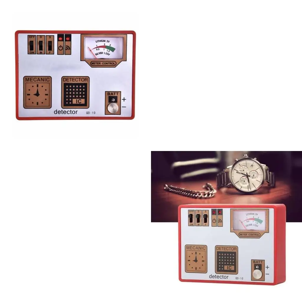 XA6H Electronic Meter Movement Tester And Battery Checker Testing Suitable For Watch Repair With Demagnetizer Function