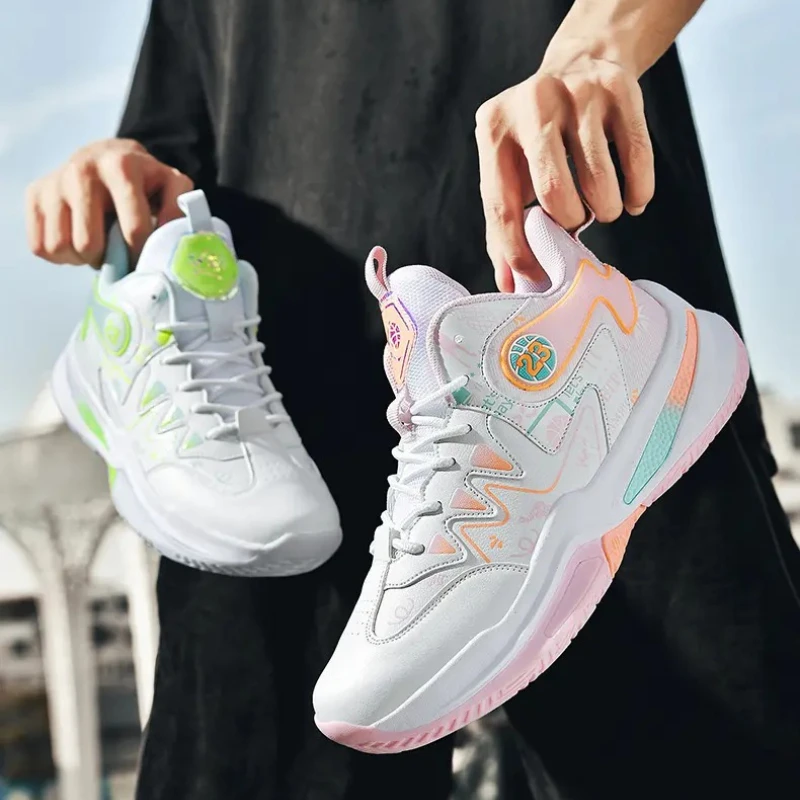 أحذية كرة السلة للرجال والنساء، أحذية رياضية كاجوال مقاومة للاهتراء، أحذية رياضية للتدريب للرجال في الهواء الطلق، أحذية كرة السلة