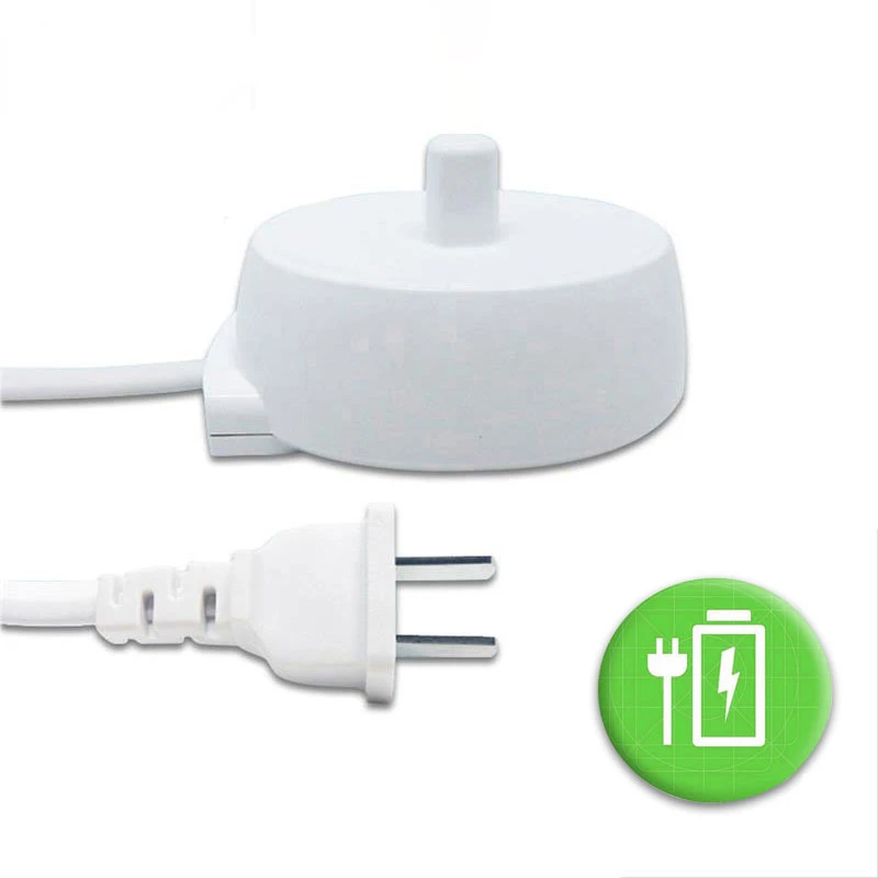 Electric Toothbrush Charger Adapter for EU/US/UK/AU Plug Series - 100-240V Inductive Charging Base