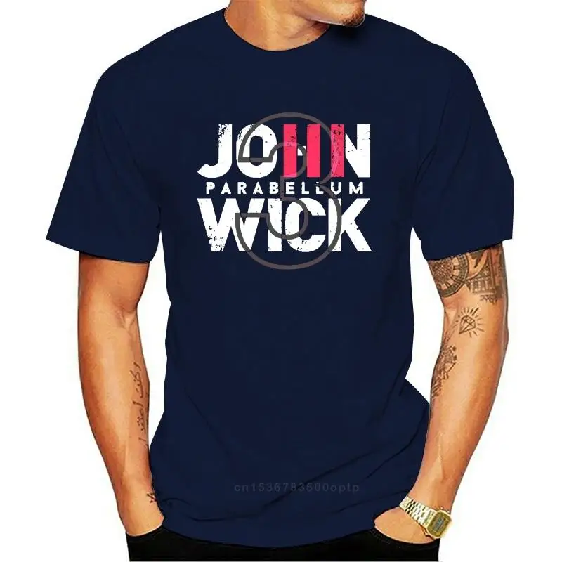 New John Wick Chapter 3 V3 S-3XL Short Sleeve Black T-Shirt Summer Casual Man T Shirt Good Quality Top Tee Men Lastest PLUS SIZE