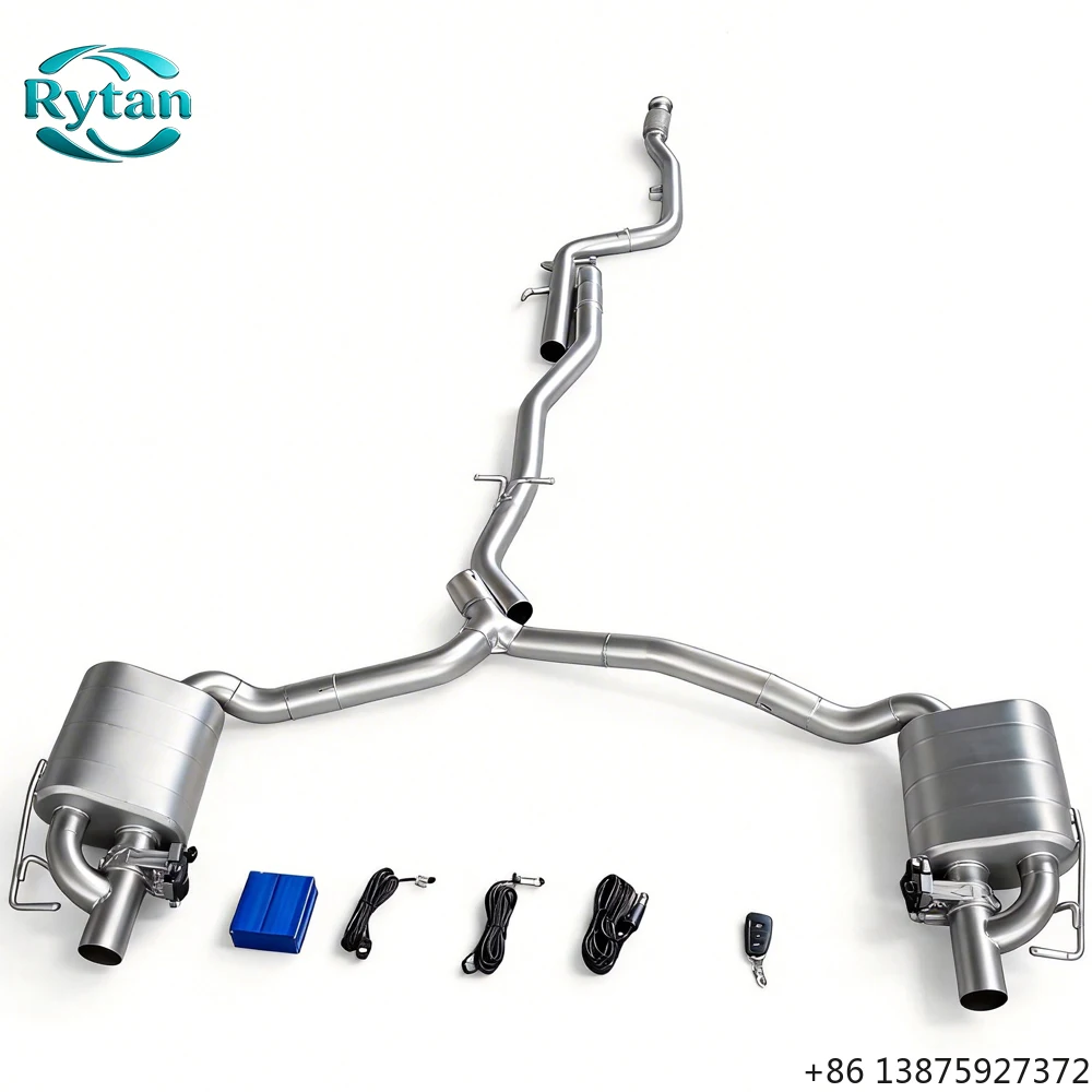 

Выхлопная система Rytan Valvetronic из нержавеющей стали 304 с клапаном, полированная до зеркального блеска, TIG-сварка, для C260 2020 года