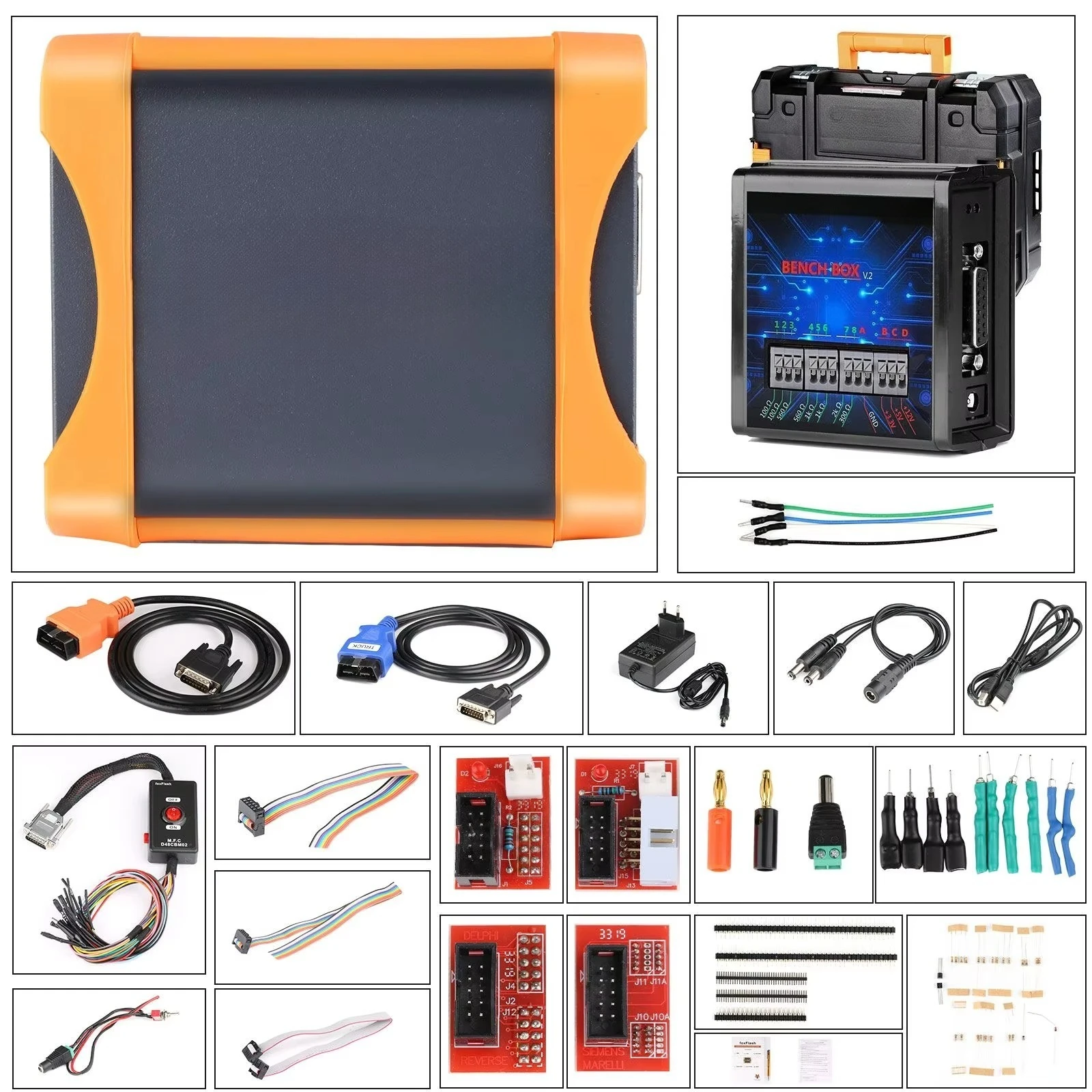 

FoxFlash Master Version Strong ECU TCU Clone Chip Tuning Tool Supports Checksum with WinOLS 4.70 Damos2020 Engine