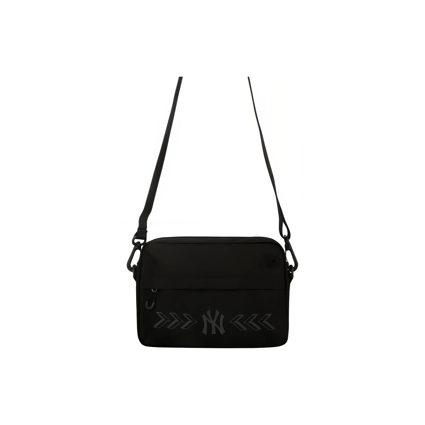 Bolsa de Cintura MLB New York Yankees em Poliéster, Bolsa de Ombro, Bolsa Transversal Mini Unissex Preta