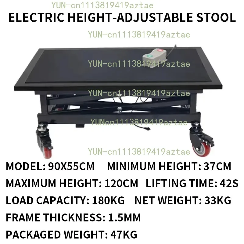 Electric Remote Control Scaffolding Lift Foldable Mobile Work Platform Ladder For Painting Work