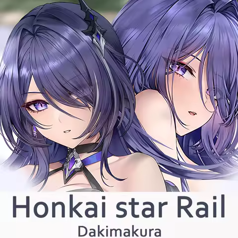 Honkai star Rail Raiden Bosenmori Mei Dakimakura 2WAY Hugging Body Pillow Case Anime Pillow Cushion Cover