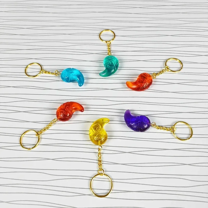 Nuevo La leyenda de Zel da: lágrimas del Reino princesa Zelda Cosplay piedra espiritual Zuonawu llaveros de joyería de piedra secreta