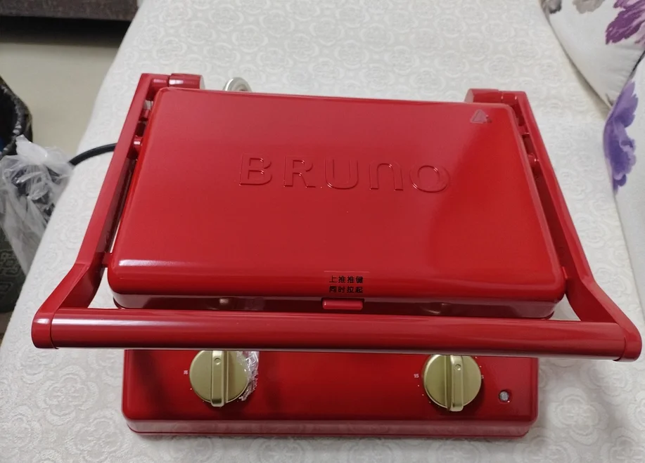 220V BRUNO Großer Sandwichmaker Frühstücksmaschine Toaster Grill Multifunktionaler Heimgebrauch AG