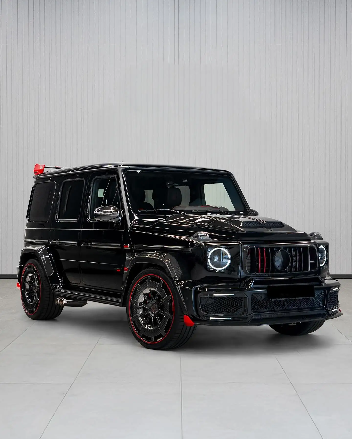 Bodykit for G-wagon 2018+ Upgrade G900 B900 Rocket Dry Carbon Fiber W464 W463A G63 Style Bonnet Bumper Fender