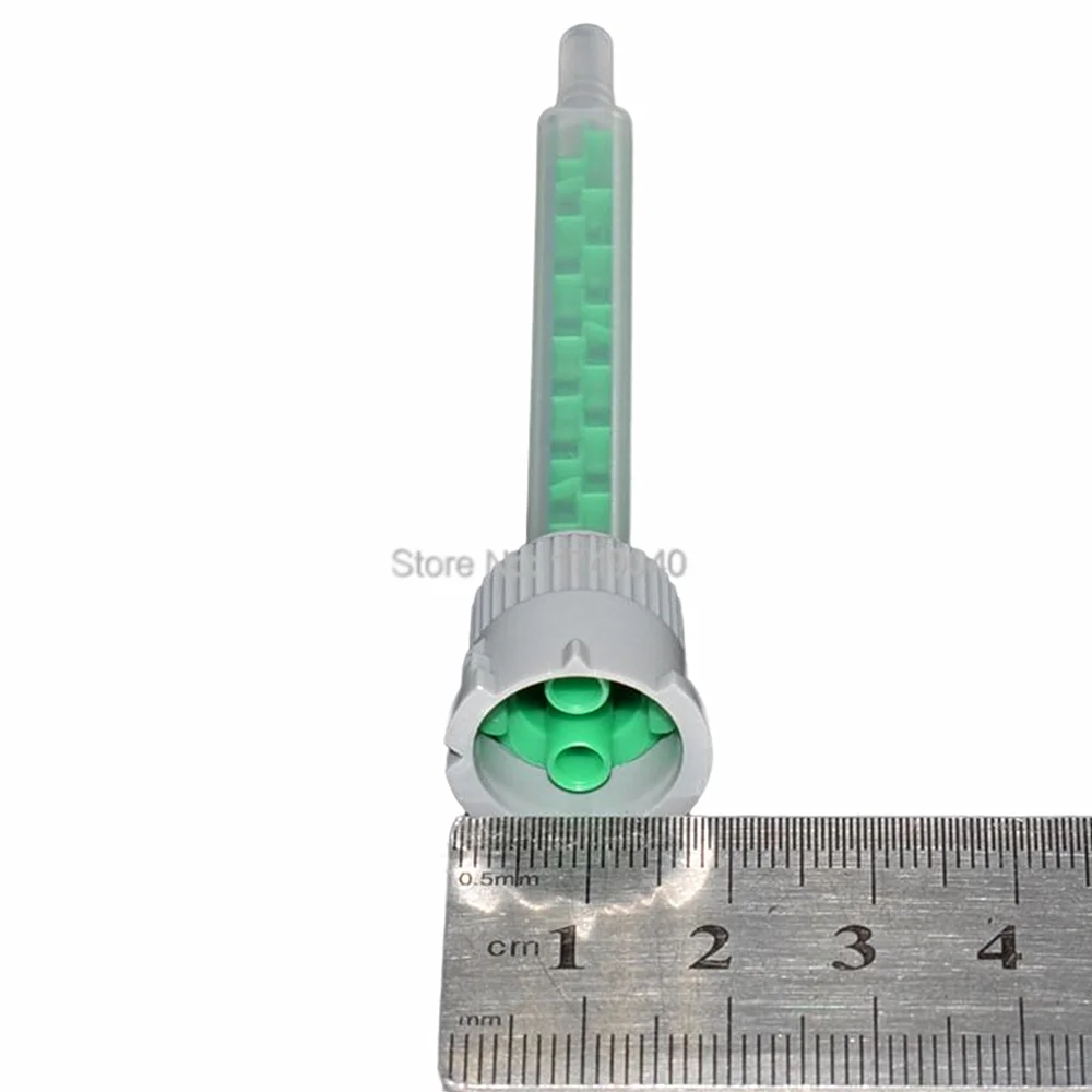 5pc/30pcs/50pcs/100pcs Square Mixing Nozzles 1:1 Epoxy Resin Adhesives Mixing Nozzle Cartridges Static Mixer AB Glues Mixed Tube