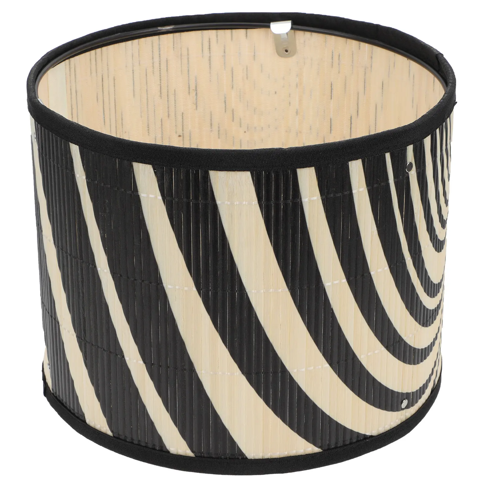 Bamboo Lampshade Creative Geometric Pattern Light Cover Decorative Lamp Accessory for Home Warm Lighting Bamboo Lampshade