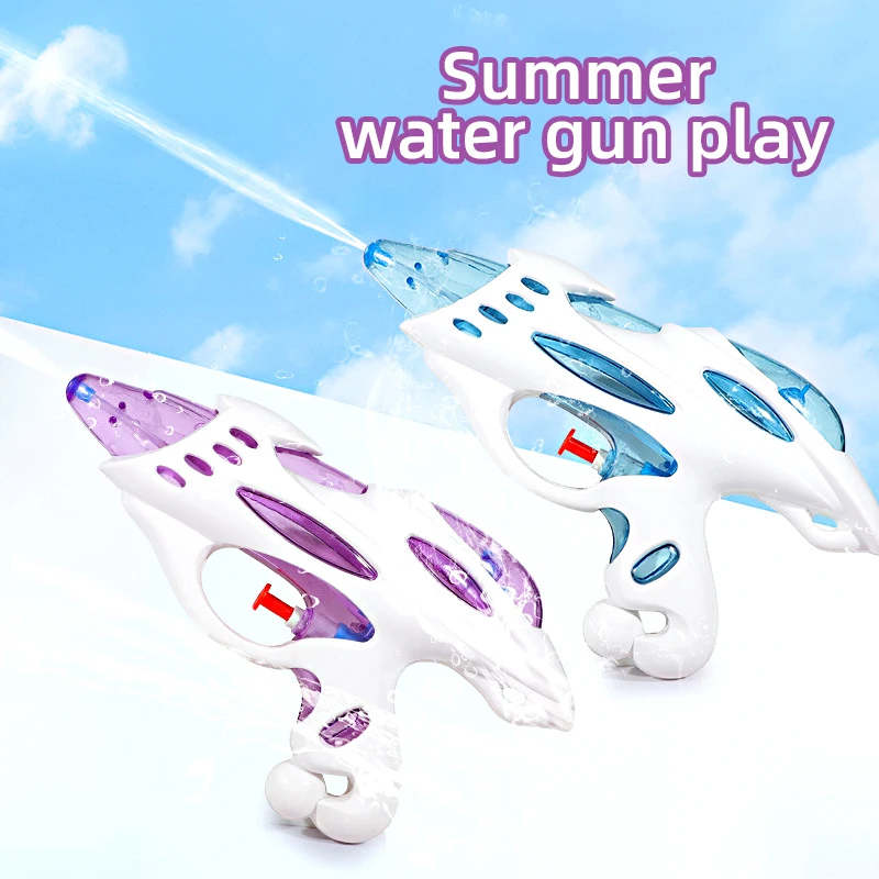 ปืนฉีดน้ำชายหาดฤดูร้อนสำหรับเด็ก ของเล่นเล่นน้ำแบบโต้ตอบระหว่างพ่อแม่และลูกสำหรับเด็กชายและเด็กหญิง