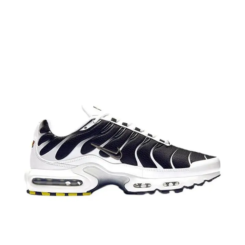 Nike Air Max Plus TN Men Women Running Shoes Are Lightweight, Breathable, Non Slip,Durable with Air Cushioning in Black/white