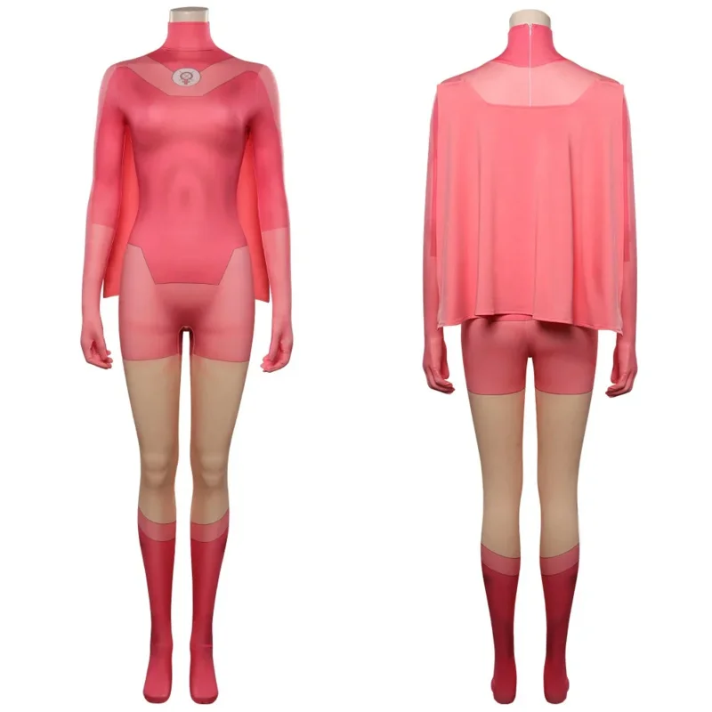 CyInvincible Atom Eve تأثيري فانتازيا زي تمويه الكبار النساء بذلة ارتداءها عباءة وتتسابق الإناث هالوين كرنفال سو