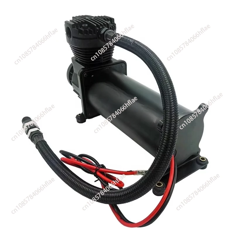 12V 200psi Viair 480C Stealth Black Air Compressor Kit for Train Horns Car