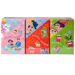 Original Box New In 80Pcs KAYOU Crayon Shin-chan Card Genuine Edition Collection Anime Classical Random Children‘s Gift Game