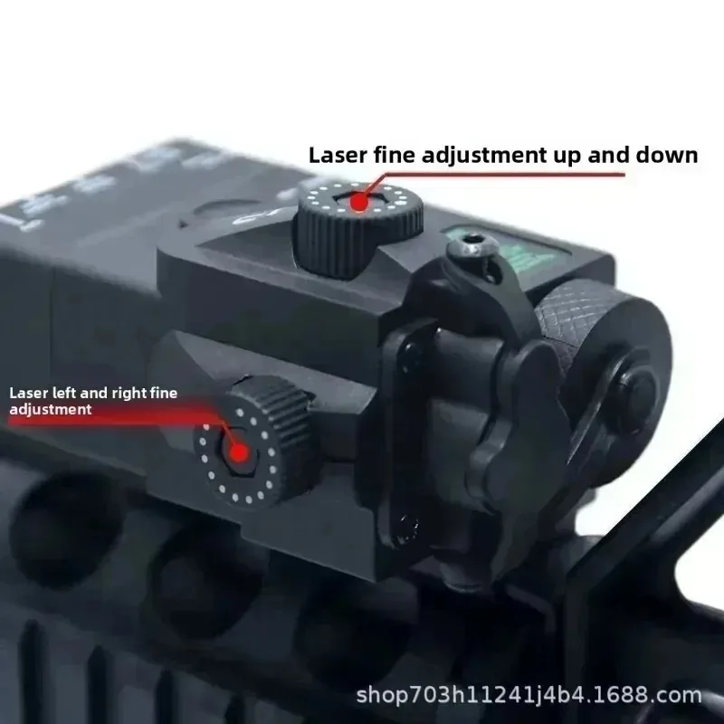 Hobby Ornament MINI‑A2 PEQ15 IR Laser Lighting Module LED Red Green Light Fit 20MM Picatinny Rail Model Accessory