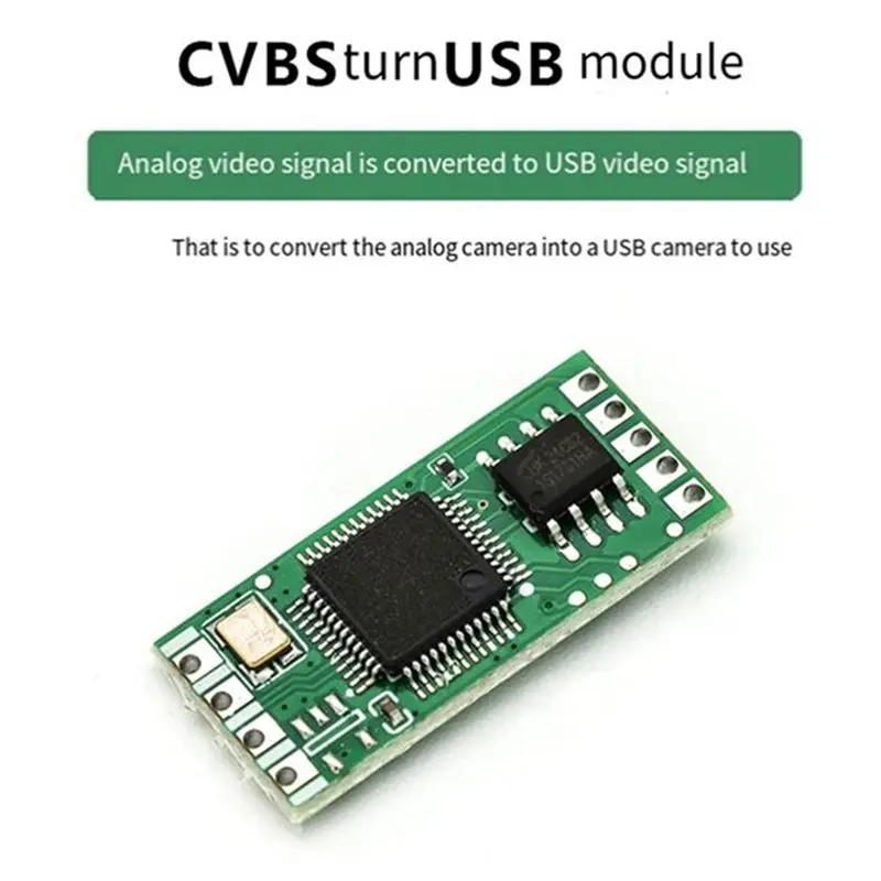 LXYB18B Support YUV422/MJPEG Output For Drone RC CVBS 1080P Camera Module 3Pcs Analog Video To Digital USB AV Signal Converter