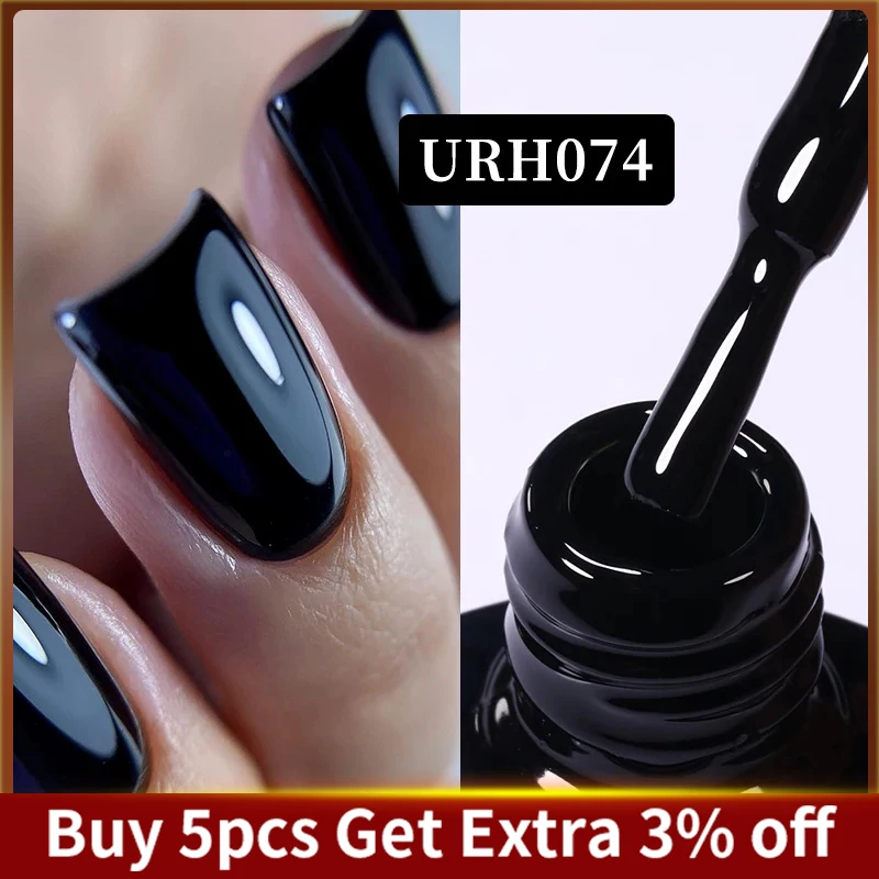 UR SUGAR 7ml Black Red Wine Glitter Gel Nail Polish Shinning Sequin Semi-permanent Varnish UV LED Gel Nail Art Manicure