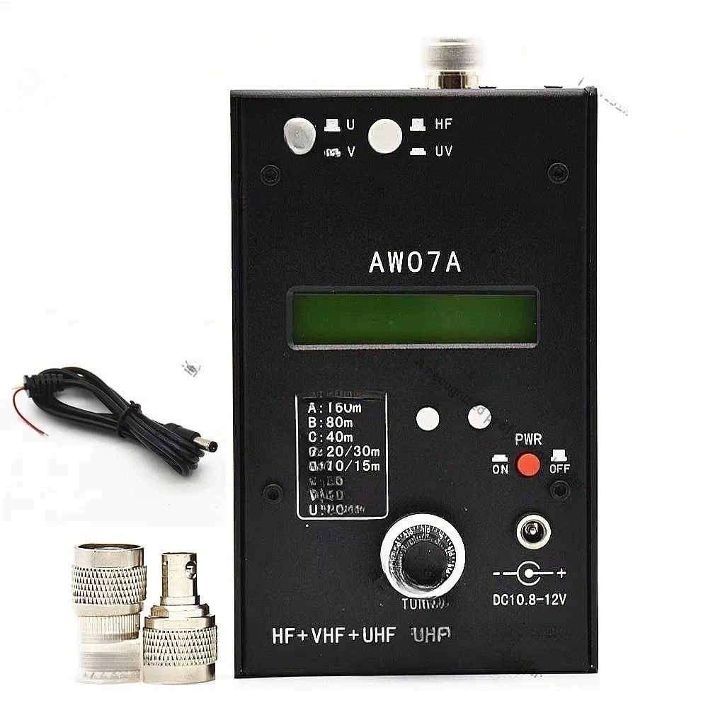 for AW07A - [Without Battery) HF/VHF/UHF160M Antenna Test Analyzer