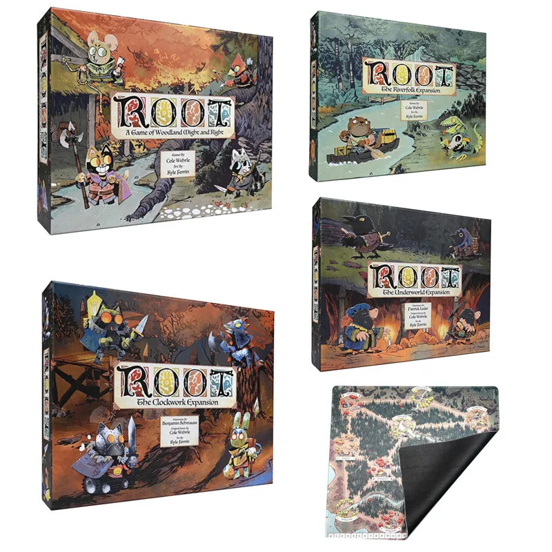 English version of Root board game Leder Games Root Board Game Maolin Source Chronicles Basic Extension