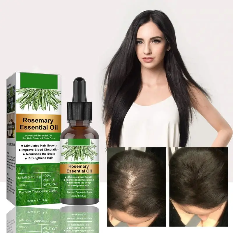 30ml Rosemary Hair Growth Germinal Serum Oil Natural Rosemary Hair Loss Serum Effective Fast Hair Growth