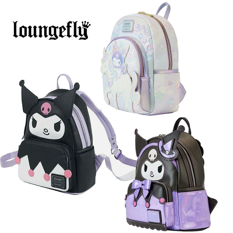

Loungefly Sanrio Kuromi Hello KT Cosplay Adult Womens Double Strap Shoulder Bag Purse