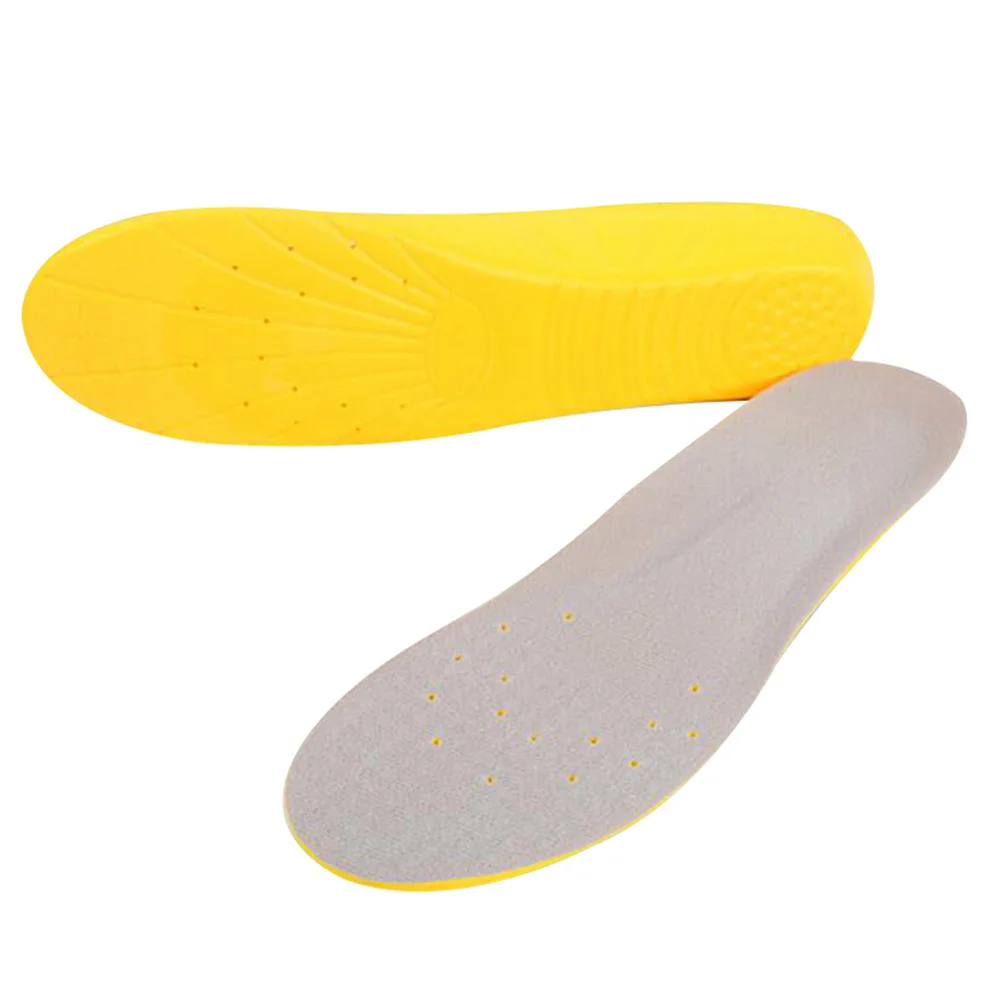 1 Pair Comfortable Insoles High Arch Support Shoe Pad For Foot Pain Relief Long Lasting Unisex Inserts Suitable For Sports