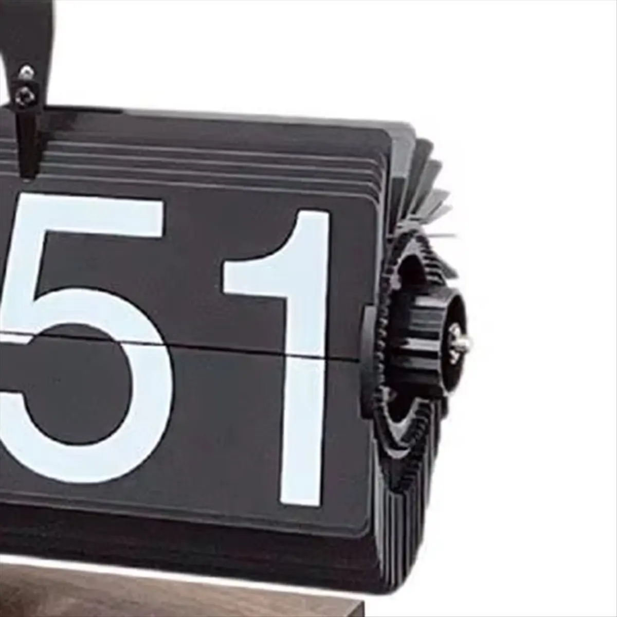 M09K Flip Desk Clock Multifunctional Decor Vintage Creative Table Clock Mechanical Flip Clock for Living Room Cafe Home Hotel