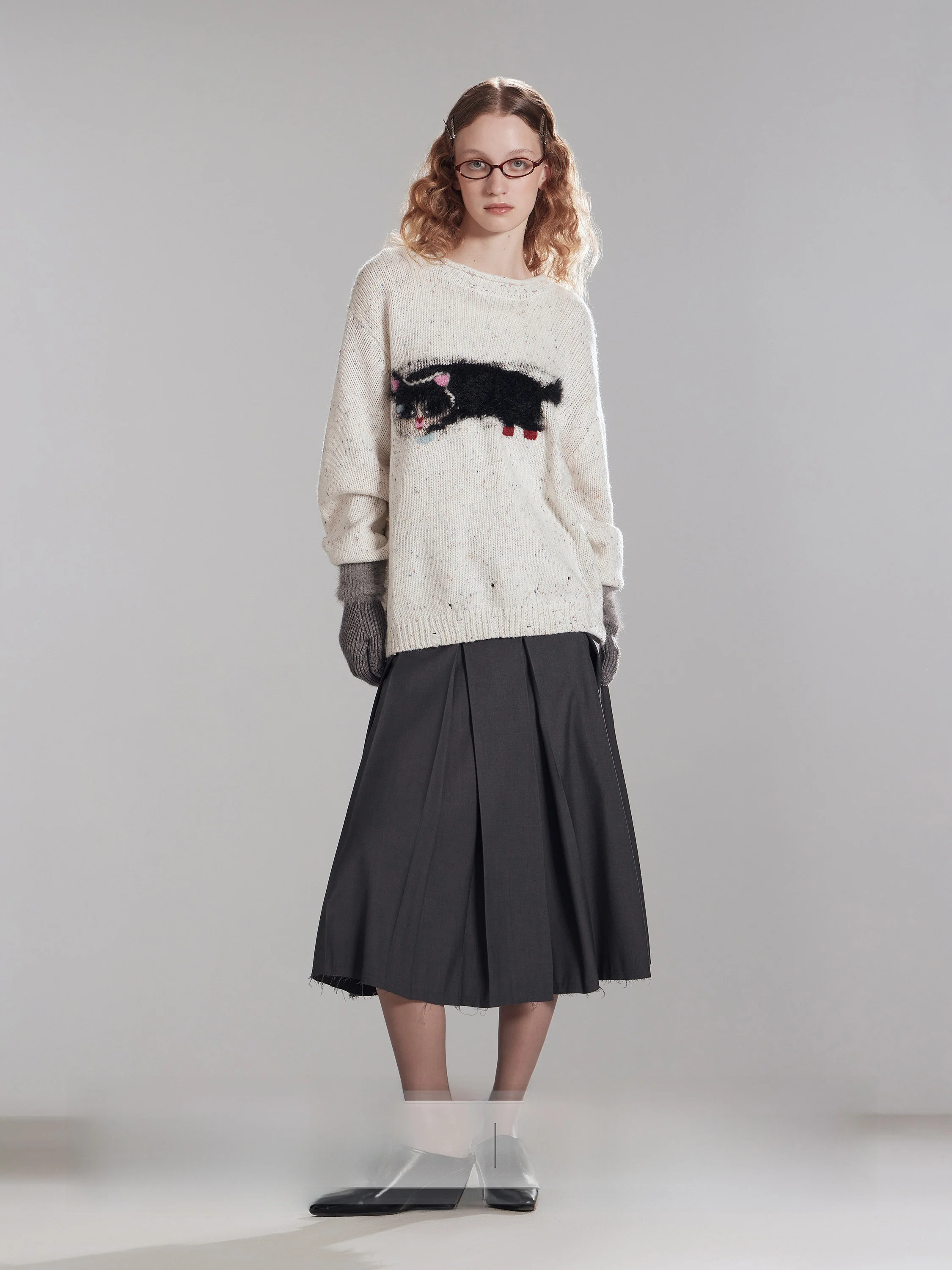 

Мягкий уютный женский вязаный свитер с узором, осенне-зимний дизайн, оригинальный свободный шерстяной топ для повседневной носки, теплый, для поездок на работу