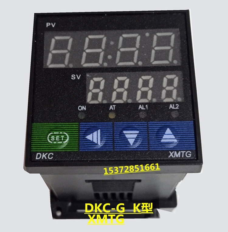 Intelligent Digital Temperature Controller Regulator DKC-G XMTG K-type 0-400 ° C Solid-state Output AC220V