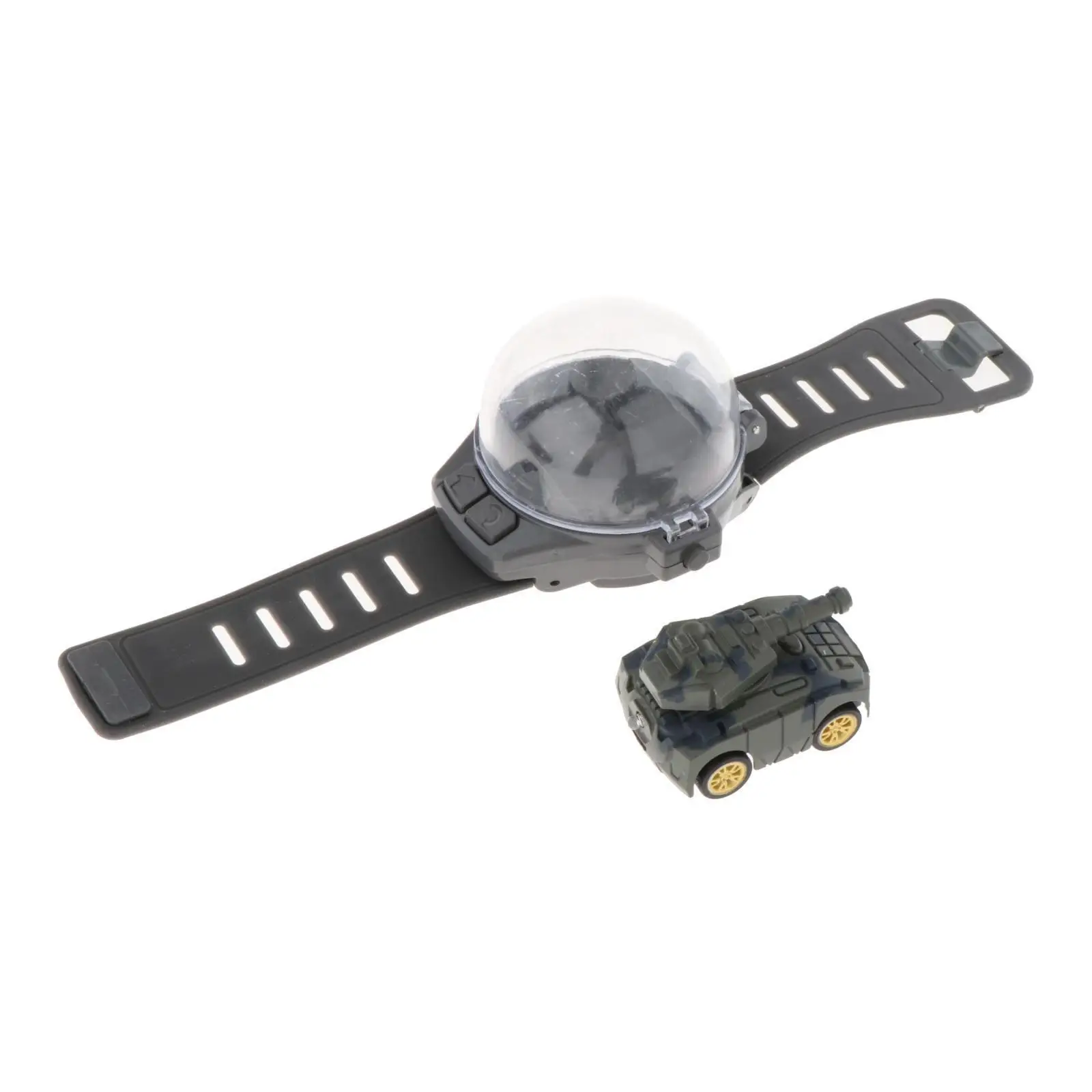 Mini Cartoon RC Small Car Analog Watch for Kids Toddlers Birthday Present