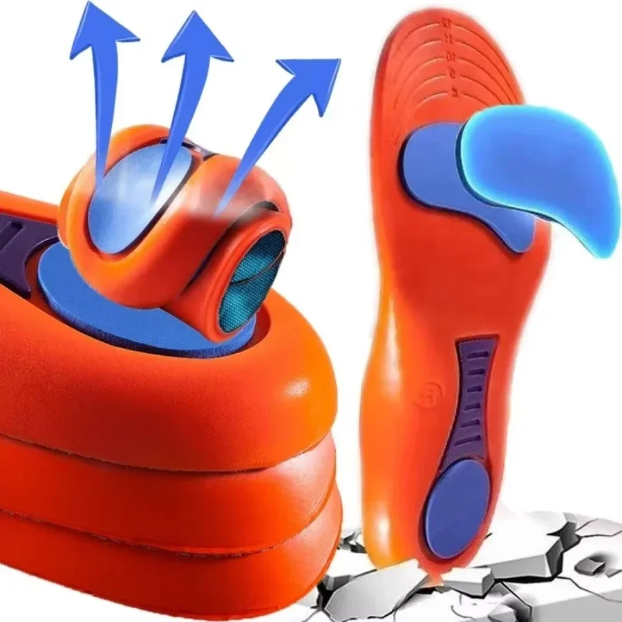 نعال داخلية رياضية ممتصة للصدمات للأحذية - نعال داخلية للجري قابلة للتنفس ومزيلة للعرق لتقويم العظام للرجال والنساء [[ #2