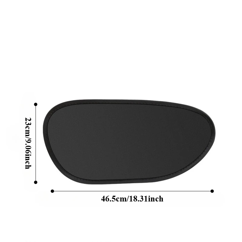 Car Driver Side Sunshade for Summer, Heat Insulating Anti-Static Window Visor, Non-Obstructive Left Side Shade with Polyester