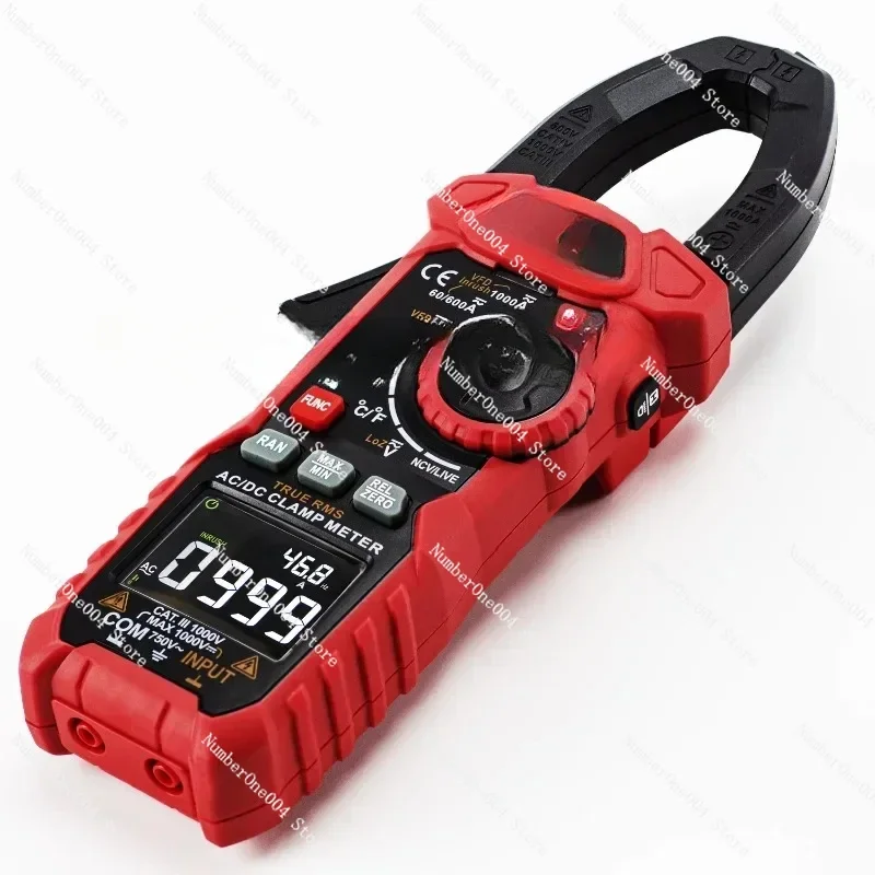 Suitable for HT208D 1000A current digital clamp meter ammeter testing electrical multimeter clamp meter AC/DC digital