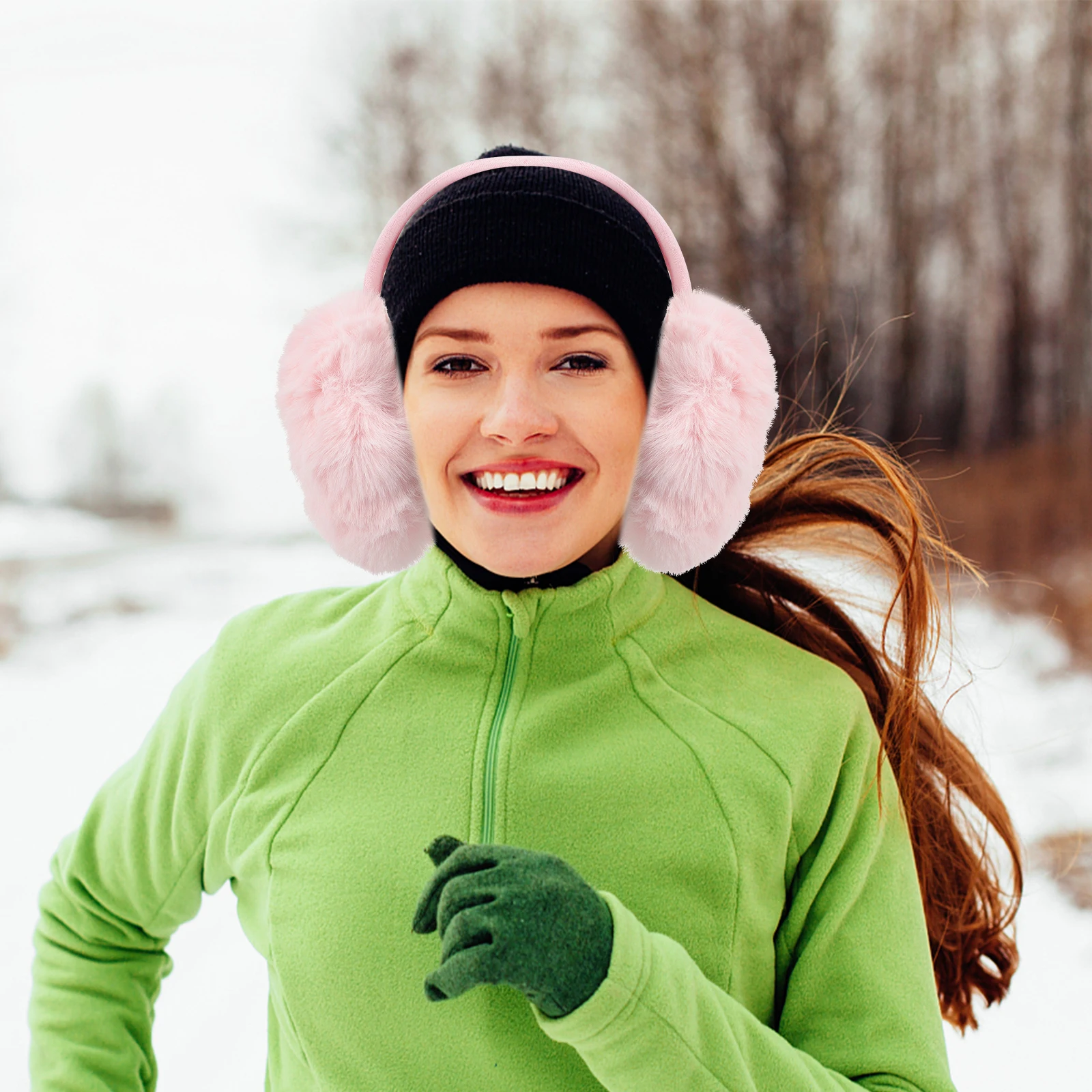 

Warm Earmuffs for Women Ear Muffs Women Ear Cover Headband Cute Protective Adults Kids Gift