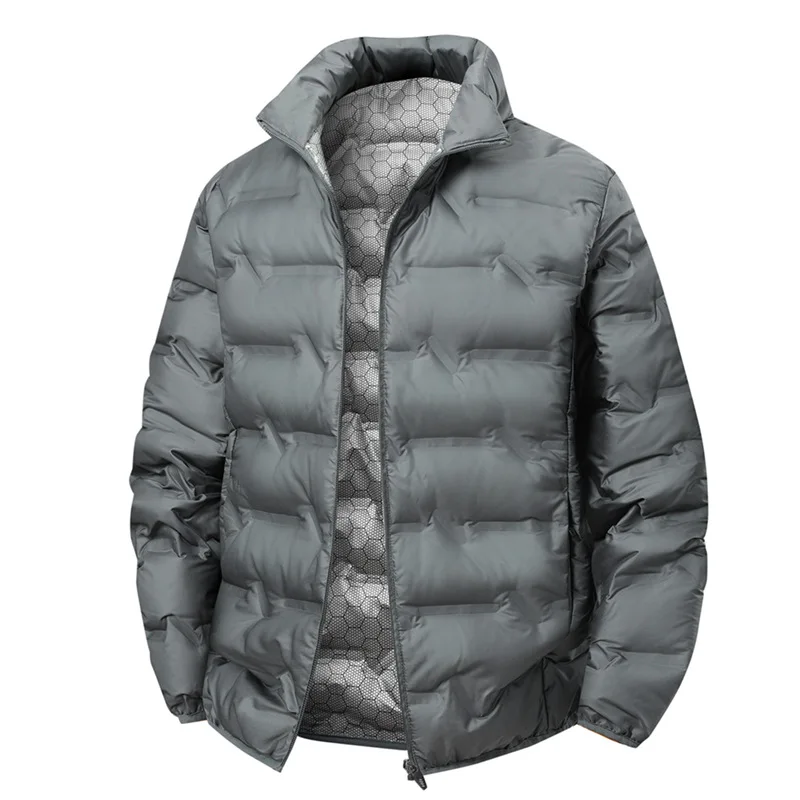 Homens inverno novo pato branco para baixo jaqueta quente grosso gola à prova de vento puffer jaqueta de alta qualidade à prova dwaterproof água masculino 8xl