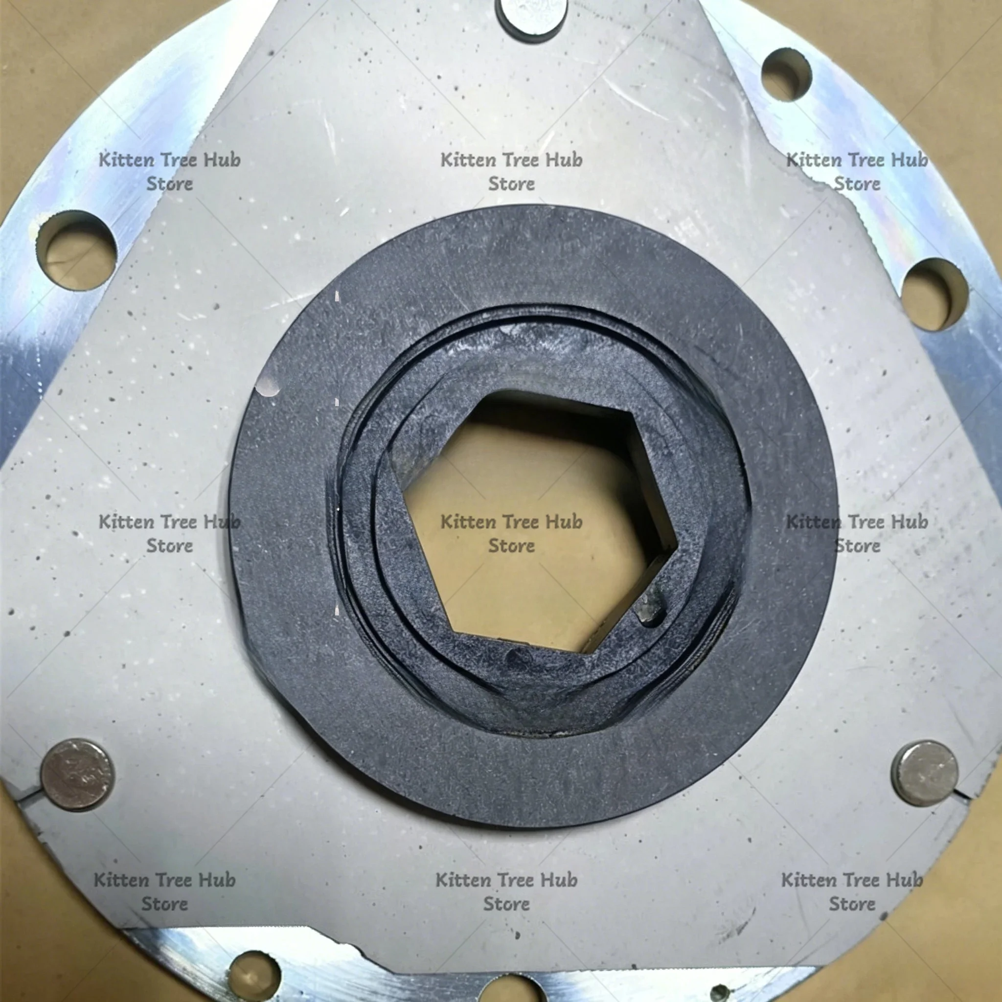 Motor 6-angle Brake Pad Friction Disc Rotor Outer Diameter